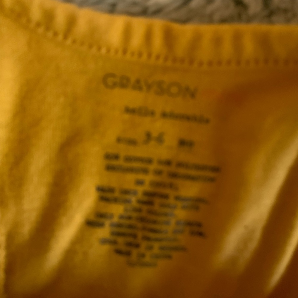 Yellow Ruffled Romper - Picture 3 of 4